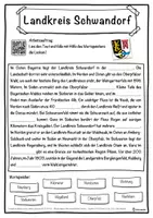 Vorschau - Unterrichtsreihen - Landkreis Schwandorf Lückentext mit Wortspeicher Hörverstehen und Suchsel - Seite 1