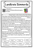 Vorschau - Unterrichtsreihen - Landkreis Sömmerda Lückentext mit Wortspeicher Hörverstehen und Suchsel - Seite 1