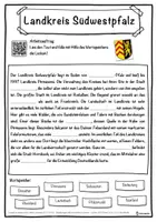 Vorschau - Unterrichtsreihen - Landkreis Südwestpfalz Lückentext mit Wortspeicher Hörverstehen und Suchsel - Seite 1