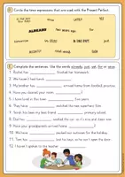 Vorschau - Arbeitsblätter - Present Perfect Arbeitsblätter – Englisch Grammatik für Klasse 6–7 - Seite 3