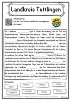 Vorschau - Unterrichtsreihen - Landkreis Tuttlingen Lückentext mit Wortspeicher Hörverstehen und Suchsel - Seite 1