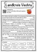 Vorschau - Unterrichtsreihen - Landkreis Vechta Lückentext mit Wortspeicher Hörverstehen und Suchsel - Seite 1