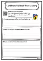 Vorschau - Unterrichtsreihen - Landkreis Waldeck-Frankenberg Lückentext mit Wortspeicher Hörverstehen und Suchsel - Seite 3