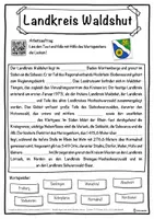 Vorschau - Unterrichtsreihen - Landkreis Waldshut Lückentext mit Wortspeicher Hörverstehen und Suchsel - Seite 1