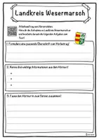 Vorschau - Unterrichtsreihen - Landkreis Wesermarsch Lückentext mit Wortspeicher Hörverstehen und Suchsel - Seite 3