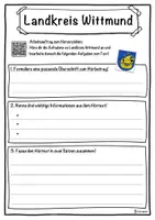 Vorschau - Unterrichtsreihen - Landkreis Wittmund Lückentext mit Wortspeicher Hörverstehen und Suchsel - Seite 3