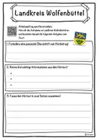 Vorschau - Unterrichtsreihen - Landkreis Wolfenbüttel Lückentext mit Wortspeicher Hörverstehen und Suchsel - Seite 3