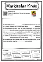 Vorschau - Unterrichtsreihen - Märkischer Kreis Lückentext mit Wortspeicher Hörverstehen und Suchsel - Seite 1
