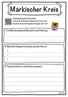 Vorschau - Unterrichtsreihen - Märkischer Kreis Lückentext mit Wortspeicher Hörverstehen und Suchsel - Seite 3