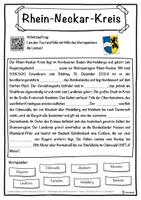 Vorschau - Unterrichtsreihen - Rhein-Neckar-Kreis Lückentext mit Wortspeicher Hörverstehen und Suchsel - Seite 1