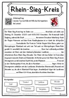 Vorschau - Unterrichtsreihen - Rhein-Sieg-Kreis Lückentext mit Wortspeicher Hörverstehen und Suchsel - Seite 1