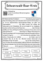 Vorschau - Unterrichtsreihen - Schwarzwald-Baar-Kreis Lückentext mit Wortspeicher Hörverstehen und Suchsel - Seite 1