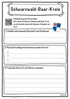 Vorschau - Unterrichtsreihen - Schwarzwald-Baar-Kreis Lückentext mit Wortspeicher Hörverstehen und Suchsel - Seite 3