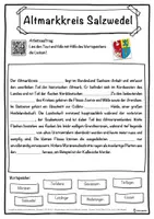 Vorschau - Unterrichtsreihen - Altmarkkreis Salzwedel Lückentext mit Wortspeicher Hörverstehen und Suchsel - Seite 1