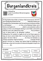 Vorschau - Unterrichtsreihen - Burgenlandkreis Lückentext mit Wortspeicher Hörverstehen und Suchsel - Seite 1