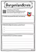 Vorschau - Unterrichtsreihen - Burgenlandkreis Lückentext mit Wortspeicher Hörverstehen und Suchsel - Seite 3