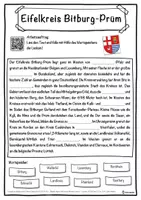 Vorschau - Unterrichtsreihen - Eifelkreis Bitburg-Prüm Lückentext mit Wortspeicher Hörverstehen und Suchsel - Seite 1