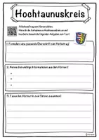 Vorschau - Unterrichtsreihen - Hochtaunuskreis Lückentext mit Wortspeicher Hörverstehen und Suchsel - Seite 3