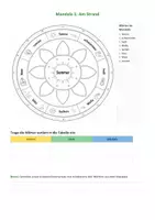 Vorschau - Spiele - Wortarten-Mandala Sommer – Nomen, Verben und Adjektive spielerisch üben - Seite 2