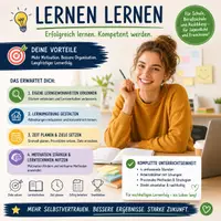 Vorschau - Stundenentwürfe - Erfolgreich lernen und optimal in die Ausbildung starten! - auch ins 1. Lehrjahr - Lernen lernen – - Deckblatt