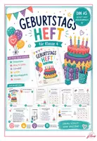 Vorschau - Spiele - Geburtstagsheft Klasse 4 - Deckblatt