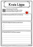 Vorschau - Unterrichtsreihen - Kreis Lippe Lückentext mit Wortspeicher Hörverstehen und Suchsel - Seite 3