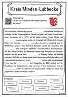 Vorschau - Unterrichtsreihen - Kreis Minden-Lübbecke Lückentext mit Wortspeicher Hörverstehen und Suchsel - Seite 1