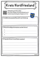 Vorschau - Unterrichtsreihen - Kreis Nordfriesland Lückentext mit Wortspeicher Hörverstehen und Suchsel - Seite 3