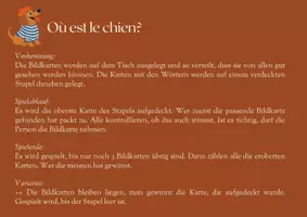 Vorschau - Spiele - Où est le chien - Spiel zu den Ortsangaben - Seite 1