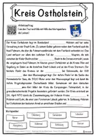 Vorschau - Unterrichtsreihen - Kreis Ostholstein Lückentext mit Wortspeicher Hörverstehen und Suchsel - Seite 1
