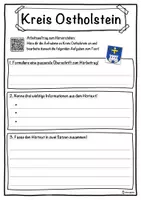 Vorschau - Unterrichtsreihen - Kreis Ostholstein Lückentext mit Wortspeicher Hörverstehen und Suchsel - Seite 3