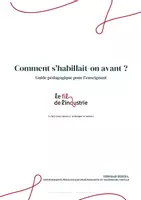 Aperçu - Préparation de séquence / Séquence complète - Comment s'habillait-on avant ? - Page de couverture