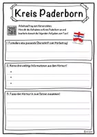 Vorschau - Unterrichtsreihen - Kreis Paderborn Lückentext mit Wortspeicher Hörverstehen und Suchsel - Seite 3
