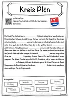 Vorschau - Unterrichtsreihen - Kreis Plön Lückentext mit Wortspeicher Hörverstehen und Suchsel - Seite 1