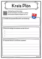 Vorschau - Unterrichtsreihen - Kreis Plön Lückentext mit Wortspeicher Hörverstehen und Suchsel - Seite 3
