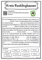 Vorschau - Unterrichtsreihen - Kreis Recklinghausen Lückentext mit Wortspeicher Hörverstehen und Suchsel - Seite 1