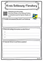 Vorschau - Unterrichtsreihen - Kreis Schleswig-Flensburg Lückentext mit Wortspeicher Hörverstehen und Suchsel - Seite 3