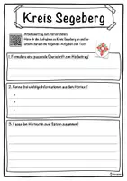 Vorschau - Unterrichtsreihen - Kreis Segeberg Lückentext mit Wortspeicher Hörverstehen und Suchsel - Seite 3
