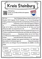 Vorschau - Unterrichtsreihen - Kreis Steinburg Lückentext mit Wortspeicher Hörverstehen und Suchsel - Seite 1