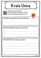 Vorschau - Unterrichtsreihen - Kreis Unna Lückentext mit Wortspeicher Hörverstehen und Suchsel - Seite 3