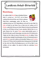 Vorschau - Unterrichtsreihen - Landkreis Anhalt-Bitterfeld Lückentext mit Wortspeicher Hörverstehen und Suchsel - Seite 2