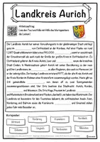Vorschau - Unterrichtsreihen - Landkreis Aurich Lückentext mit Wortspeicher Hörverstehen und Suchsel - Seite 1