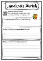 Vorschau - Unterrichtsreihen - Landkreis Aurich Lückentext mit Wortspeicher Hörverstehen und Suchsel - Seite 3