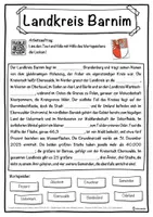 Vorschau - Unterrichtsreihen - Landkreis Barnim Lückentext mit Wortspeicher Hörverstehen und Suchsel - Seite 1