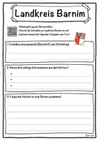 Vorschau - Unterrichtsreihen - Landkreis Barnim Lückentext mit Wortspeicher Hörverstehen und Suchsel - Seite 3