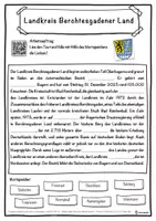 Vorschau - Unterrichtsreihen - Landkreis Berchtesgadener Land Lückentext mit Wortspeicher Hörverstehen und Suchsel - Seite 1