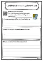 Vorschau - Unterrichtsreihen - Landkreis Berchtesgadener Land Lückentext mit Wortspeicher Hörverstehen und Suchsel - Seite 3