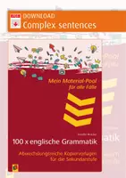 Vorschau - Arbeitsblätter - Englische Grammatik_Complex sentences - Deckblatt