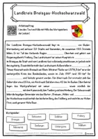 Vorschau - Unterrichtsreihen - Landkreis Breisgau-Hochschwarzwald Lückentext mit Wortspeicher Hörverstehen und Suchsel - Seite 1