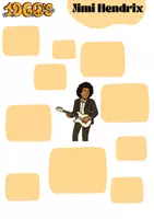 Vorschau - Arbeitsblätter - Musiker/innen aus den 1960ern: Jimi Hendrix - Seite 3